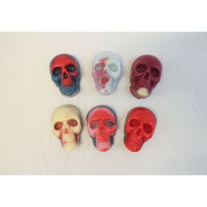 Mixed Skulls Wax Melts | Halloween Wickless Tarts | Hand Poured